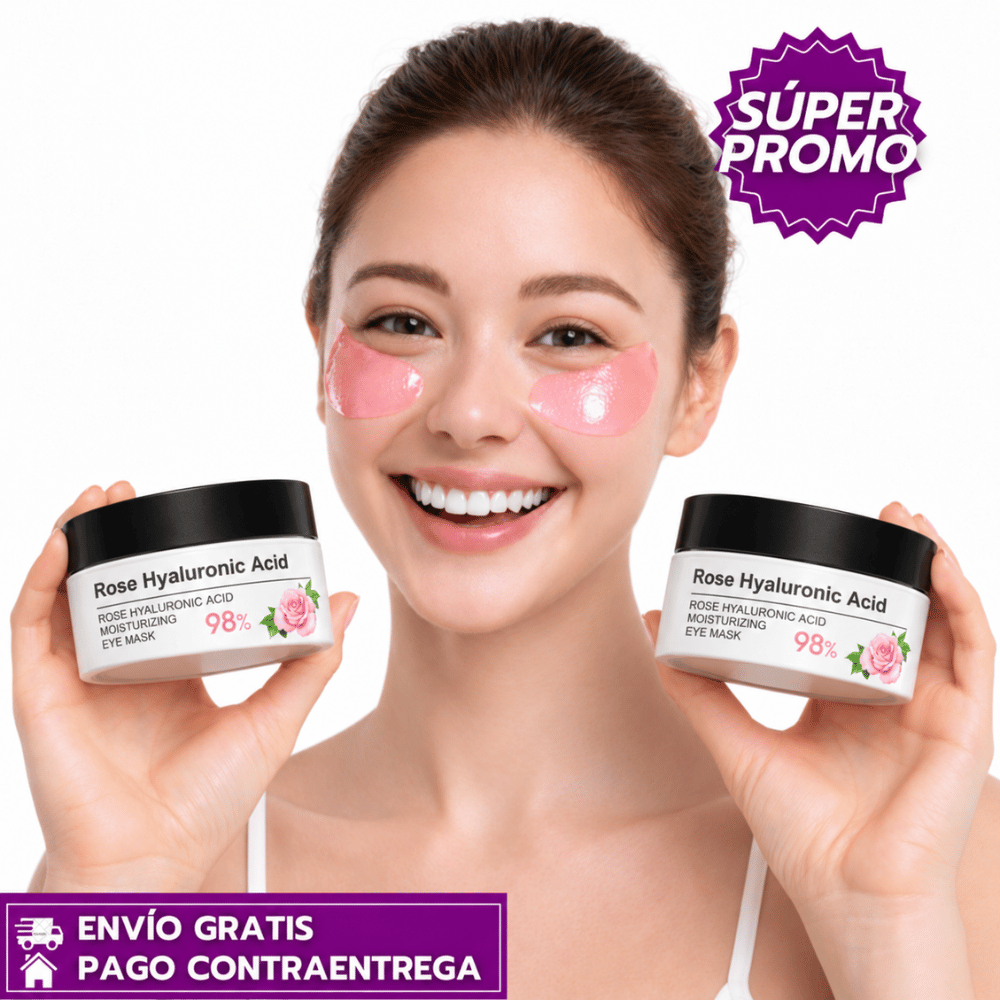 Oferta Especial 3x1 Rose Hyaluronic™: Hidratación y Frescura para Ojos Cansados
